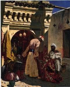 unknow artist Arab or Arabic people and life. Orientalism oil paintings 150 China oil painting art